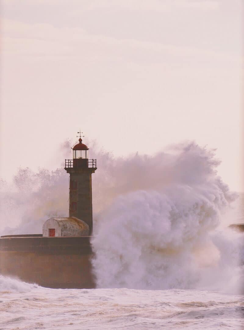 Phare tempête
